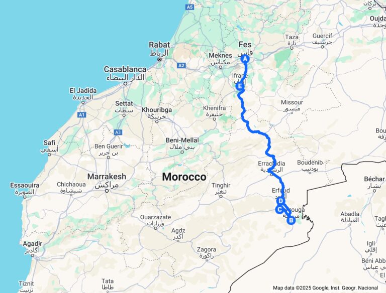 3 Days Sahara Desert Tour Fom Fes