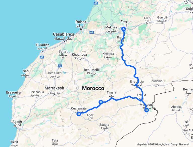 3 Days Tour From Fes To Ouarzazate