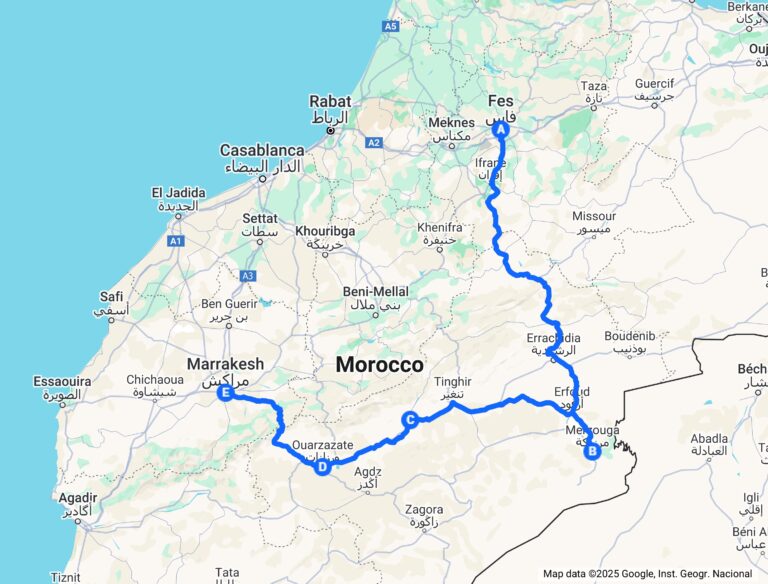 4 Days Desert Tour From Fes